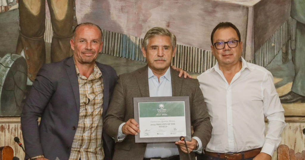 Cuernavaca es reconocida como "Ciudad Árbol del Mundo" por su compromiso ambiental