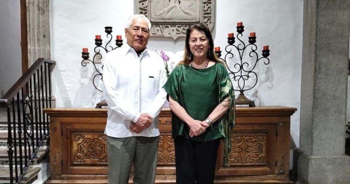 Sostiene Margarita González Saravia encuentro con embajador de México en Venezuela, Leopoldo de Gyvés, para promover vínculos con el país Sudamericano