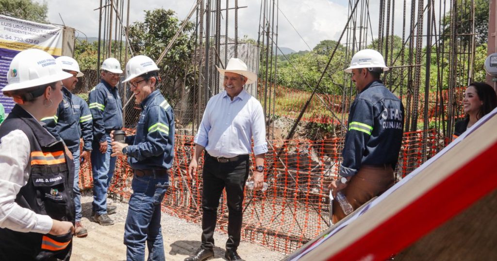 Construyen tanque elevado “La Ocotera” en Chamilpa
