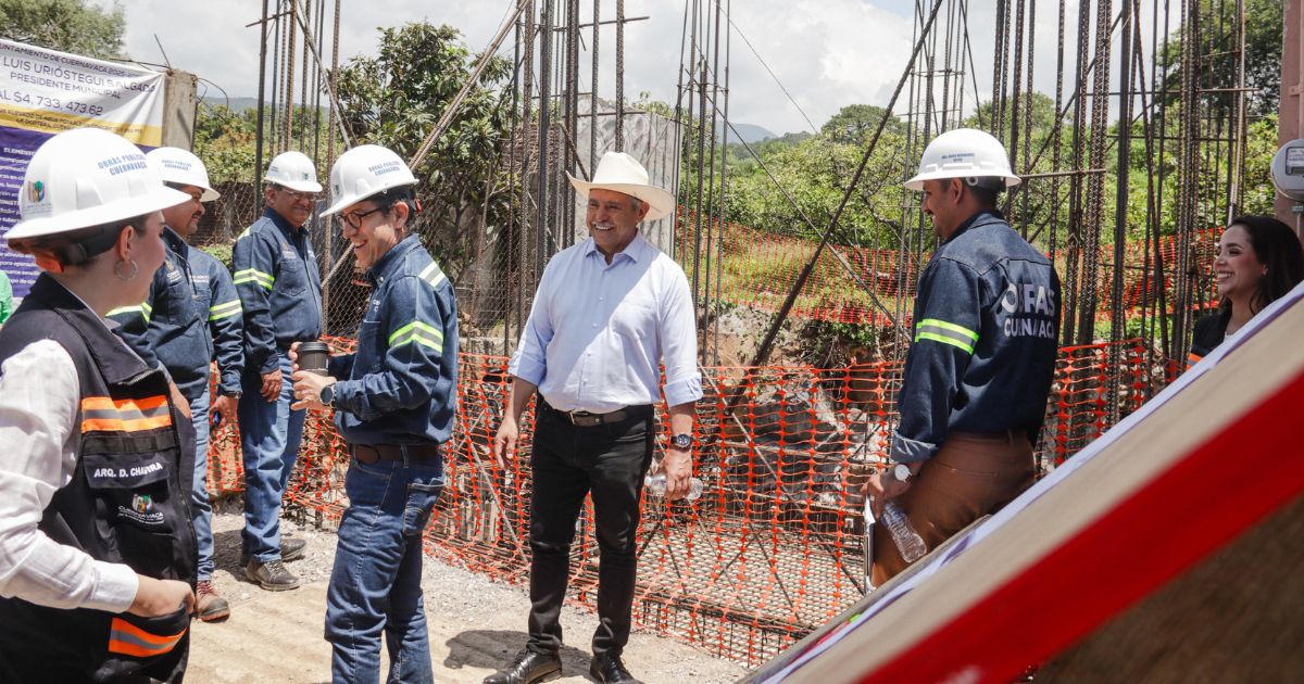 Construyen tanque elevado “La Ocotera” en Chamilpa