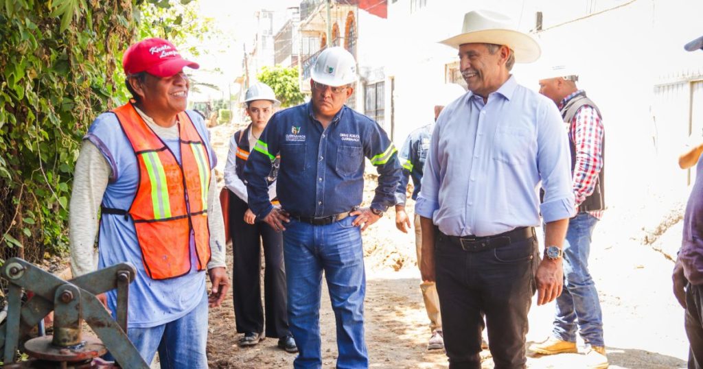 Cuernavaca impulsa obras integrales de infraestructura para mejorar movilidad y servicios básicos