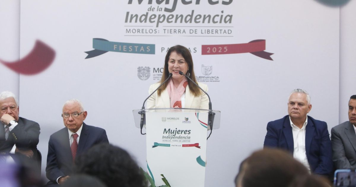 Festejos patrios estarán dedicados a las mujeres que participaron en la Independencia: Margarita González Saravia