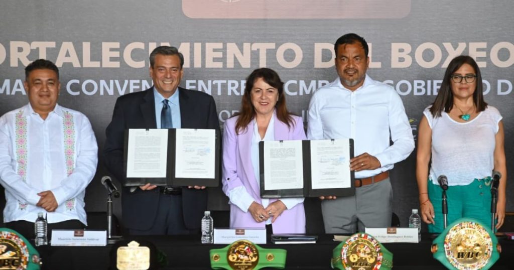 Impulsa gobierno de Margarita González Saravia boxeo como deporte que promueve el desarrollo humano y comunitario