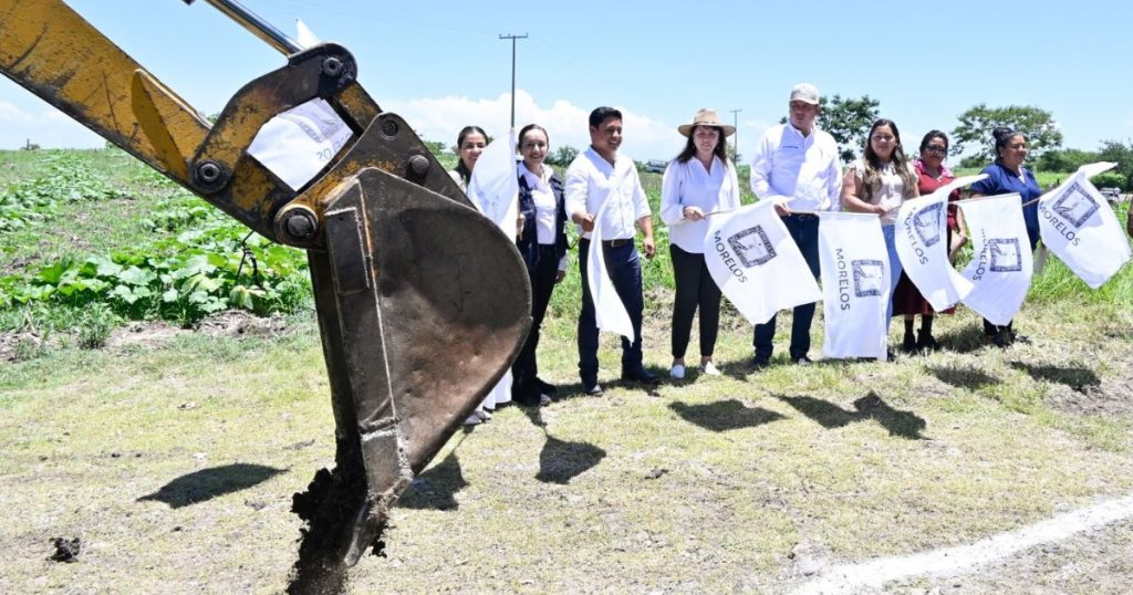 Inicia gobierno de Margarita González Saravia proyectos hídricos en Axochiapan para garantizar el acceso equitativo al agua
