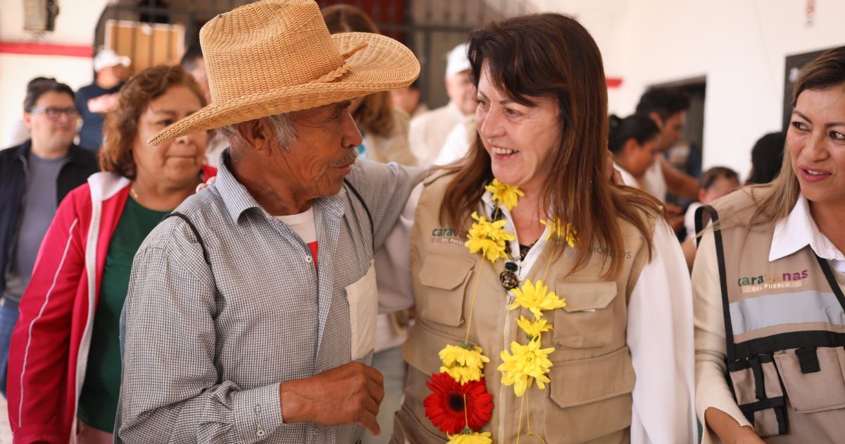 Mantiene gobierno de Morelos, presencia en Totolapan con acciones de paz y bienestar
