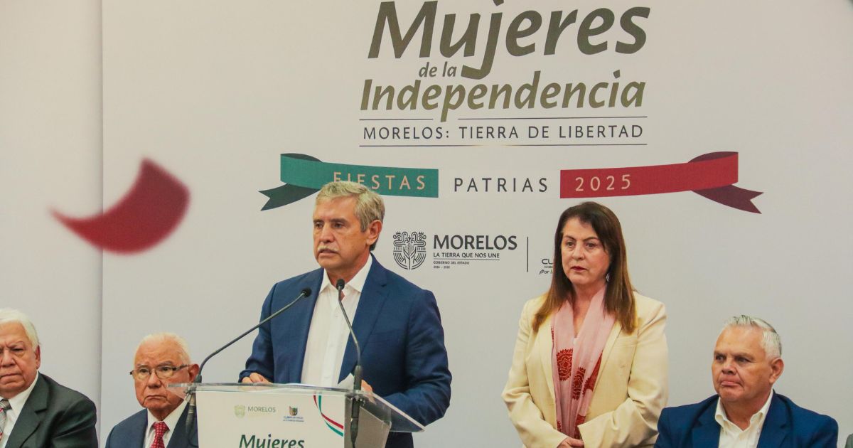Presentan programa de Fiestas Patrias en Cuernavaca y municipios de Morelos