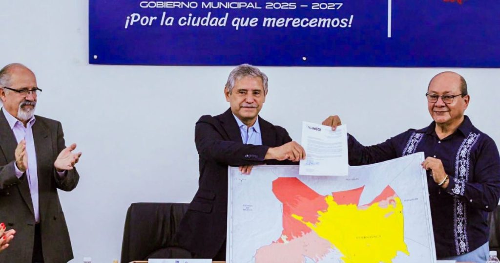 Reconoce INEGI a Cuernavaca por cumplimiento y transparencia en el Censo de Gobiernos Municipales