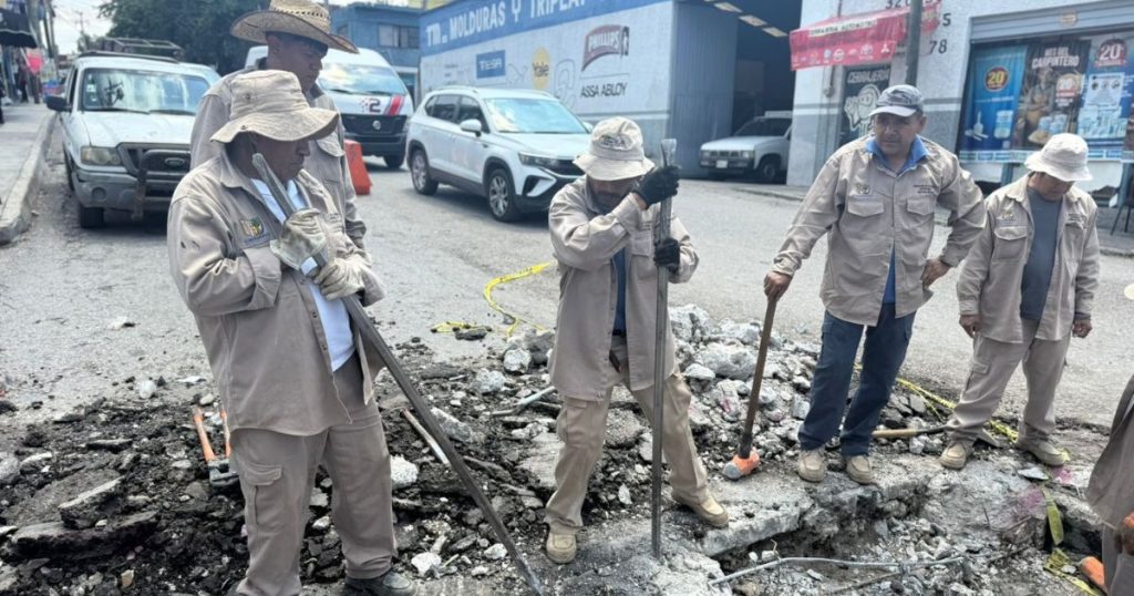 Brigadas municipales realizan trabajos de limpieza y reparación tras lluvias en Cuernavaca