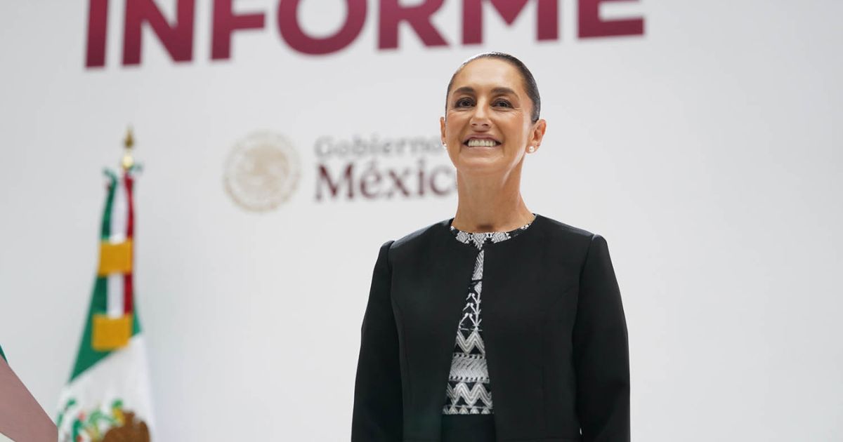 Claudia Sheinbaum rinde su Primer Informe de Gobierno: seguridad, economía, salud y programas sociales