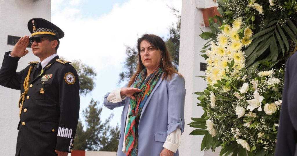 Gobernadora de Morelos encabeza homenaje a los Niños Héroes en la 24/a Zona Militar