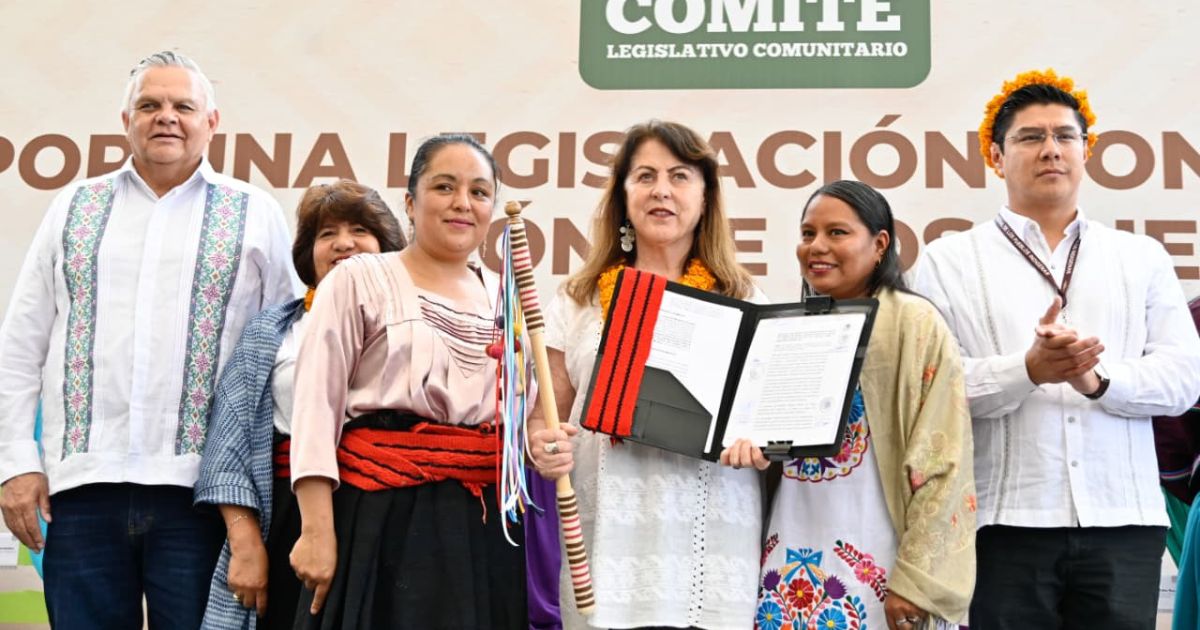En este gobierno el pueblo manda: Margarita González Saravia