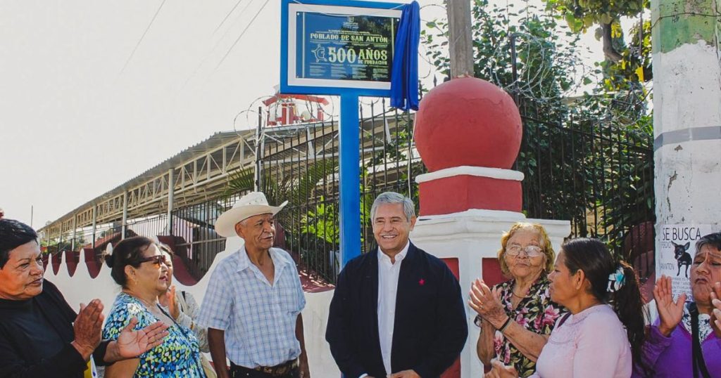 Conmemoran 500 años del poblado de San Antón con develación de placa en Cuernavaca