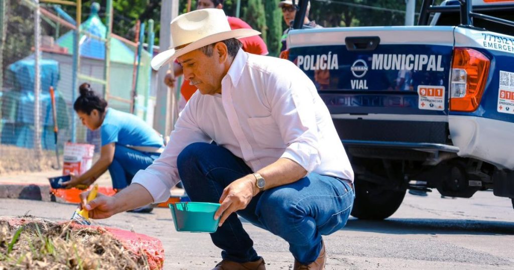 Ayuntamiento de Cuernavaca mejora entorno de la UAEM con jornada integral en la zona de Salud
