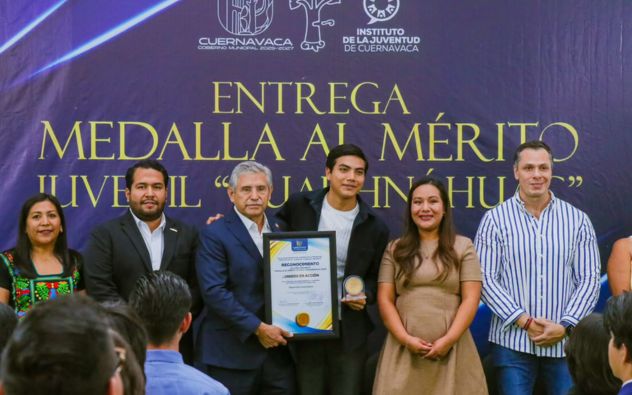 Cuernavaca galardona con la Medalla «Cuauhnáhuac» 2026 al talento juvenil que transforma la ciudad